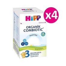 Hipp 3 Organik 4x800 gr Devam Sütü