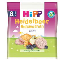 Hipp 8+ Ay 30 gr Yabanmersinli Pirinçli Bebek Gofreti