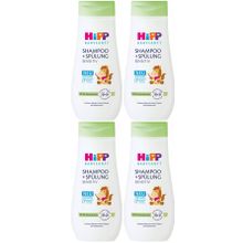 Hipp Babysanft Shampoo + Spülung Sensitive 4x200 ml Çocuk Şampuanı