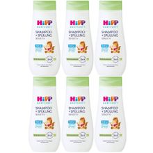 Hipp Babysanft Shampoo + Spülung Sensitive 6x200 ml Çocuk Şampuanı