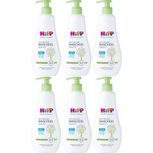 Hipp Babysanft Waschgel Sensitiv 400 ml 6 Adet Bebek Saç ve Vücut Banyo Jeli