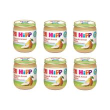 Hipp Organik Armut Püresi 125 gr 6'lı Kavanoz Maması