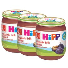 Hipp Organik Erik Püresi 3x125 gr Kavanoz Maması