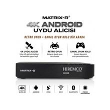 Hiremco Matrix R 64 GB 4K Android Uydu Alıcısı