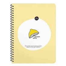 Hisli Şeyler 16.5x22.5 Sıkıldım Artık Kareli Defter