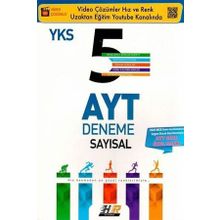 Hız Ve Renk Yayınları AYT Sayısal Özel 5'li Deneme