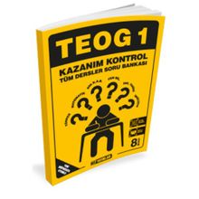 Hız Yayınları 8. Sınıf TEOG 1 Kazanım Kontrol Tüm Dersler Soru Bankası - kollektif