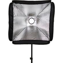 Hlypro 40x40 cm Tepe Flaşı Adaptörlü Softbox