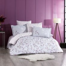 Hobby Jardin Poplin Mor Çift Kişilik Nevresim Takımı