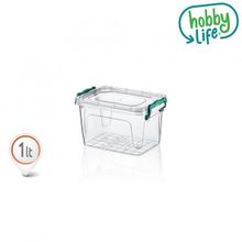 Hobby Life ED-01 Multibox Dikdörtgen 1 lt Saklama Kabı
