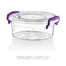 Hobby Life Plastik 0,6 Lt 6'lı Yuvarlak Multi Box Saklama Kabı