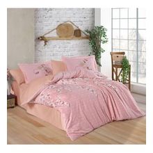 Hobby Missy Pudra Poplin Çift Kişilik Nevresim Takımı