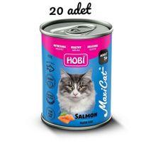 Hobi 20x400 gr Maxicat Somonlu Yetişkin Kedi Maması