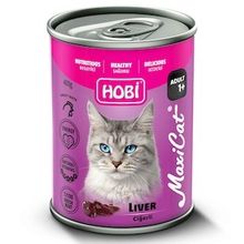 Hobi Maxicat Ciğerli 400 gr Kedi Konserve Mama