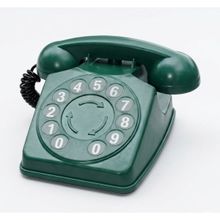 Hobibahçem Vintage Home Retro Çevirmeli Klasik Antika Görünümlü Numaratik Telefon Dekor Yeşil - Belirtilmemiş