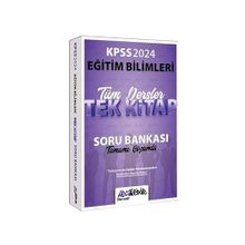 HocaWebde - 2024 KPSS Eğitim Bilimleri Tüm Dersler Tamamı Çözümlü Tek Kitap Soru Bankası