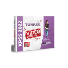 HocaWebde Yayınları 2022 KPSS Türkçe Video Ders Notu