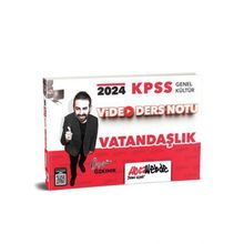HocaWebde Yayınları - 2024 KPSS Genel Kültür Vatandaşlık Video Ders Notu