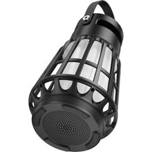 Hoco Siyah BS61 Wild Fun Kamp Işıklı Bluetooth Kablosuz Hoparlör
