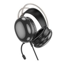 Hoco W109 Plus Rich Siyah Usb 7.1 Kulak Üstü Gaming Kulaklık