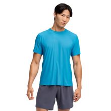 Hoka 1175771-HKB Mavi Airolite Short Sleeve 2.0 Erkek Koşu T-Shirt