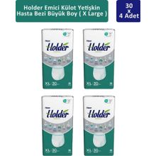 Holder Emici Külot Büyük Boy 4 Adet 30'lu Yetişkin Hasta Bezi