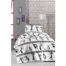 Home&Bath Basic Tek Kişilik Kokopelli Nevresim Takımı