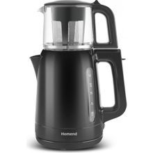Homend Royaltea 1756H Siyah Çay Makinesi
