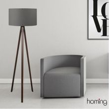 Homing AYD-2210 Takoz Göbekli Ahşap Üç Ayaklı Lambader