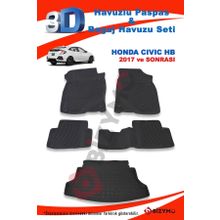 Honda Civic Hb 2016 ve Sonrası Paspas ve Bagaj Havuzu