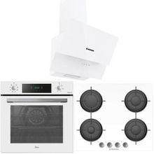 Hoover HVW6MV - HDG6C2GWTK - HO3158W Beyaz 3'lü Ankastre Set