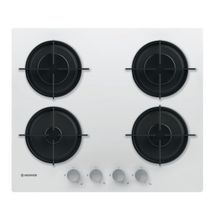Hoover HVW6MW Beyaz 4 Gözlü Cam Ankastre Ocak