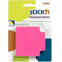 Hopax Trackıng 50 YP 70x70 Fosforlu Pembe Stıckn Yapışkanlı Not Kağıdı