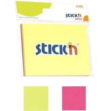 Hopax Y.Sydm 100 YP 76x102 2 Neon Renk Stıckn Yapışkanlı Not Kağıdı