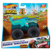 Hot Wheels HDX60 Monster Trucks 1:43 Gri Kükreyen Arabalar