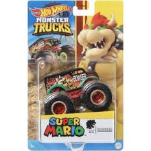 Hot Wheels HJG41-HCR78 Monster Trucks 1:24 Gösteri Dünyası Temalı Arabalar