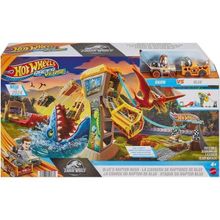 Hot Wheels HTP12 Racerverse Jurassic World Pist Seti