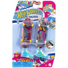Hot Wheels HXL17 Booyah Boombox ve Cool Cassette Skate 2’li Retro Parmak Kaykayı