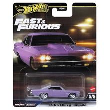 Hot Wheels JBL95 Fast Furious Premium Araba 1966 Chevy Impala Araba