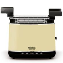 Hotpoint Ariston TT 22E AC0 84115 850 W 8 Programlı 2 Dilim Hazneli Ekmek Kızartma Makinesi Krem