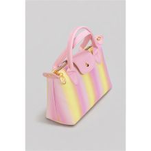 Housebags Pastel Dream Mini Çanta, Ayarlanabilir Askılı, Gold Detaylı, Pastel Degrade Mini El & Omuz Çantası
