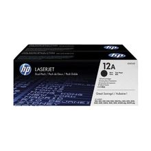 HP 12A Q2612AD 2'li Siyah Orjinal Toner