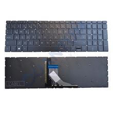 Hp 15-da1000nt 5WC16EA Uyumlu Laptop Klavye Işıklı Siyah TR