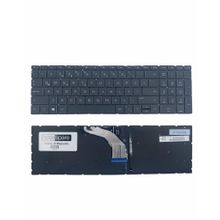 Hp 15-da1060nt 6LG74EA Uyumlu Işıklı Siyah TR Laptop Klavye