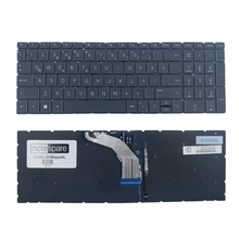 Hp 15-db0047nt 6RR24EA Uyumlu Laptop Klavye Işıklı Siyah TR