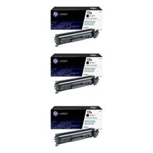 HP 17A CF217A 3'lü Siyah Toner