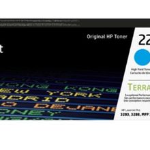 HP 222X-W2221X Mavi Yüksek Kapasiteli Orijinal Toner