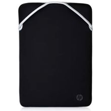 HP 2F2J1AA Neopren Siyah Gümüş 14.1 inç Çift Taraflı Notebook Kılıfı