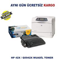 Hp 42X-Q5942X Muadil Toner