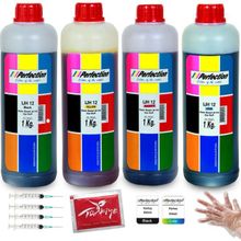 HP 4x1 kg Perfection xGT51XL BK GT52 CMY Yazıcı Uyumlu Tank Mürekkebi